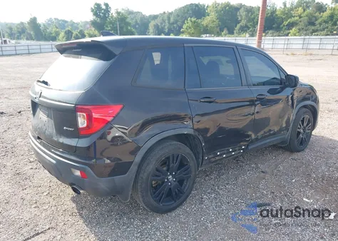 2019 Honda Passport Sport из США, поврежденный, VIN 5FNYF7H23KB007125
